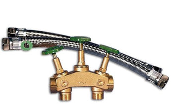 Anschlussset mit Dreiwegearmatur - bluAqua.com