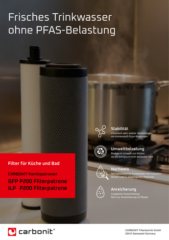 Carbonit PFAS Filterpatrone