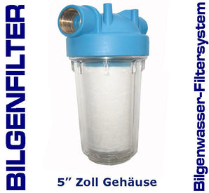 kleiner Bilgenfilter / Ölabscheider für Lenzpumpe - bluAqua.com