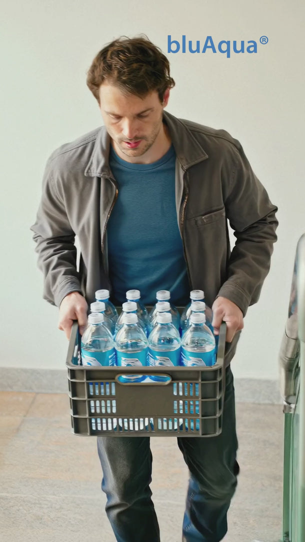 Wasser trinken nachhaltig, ohne Plastik und schleppen